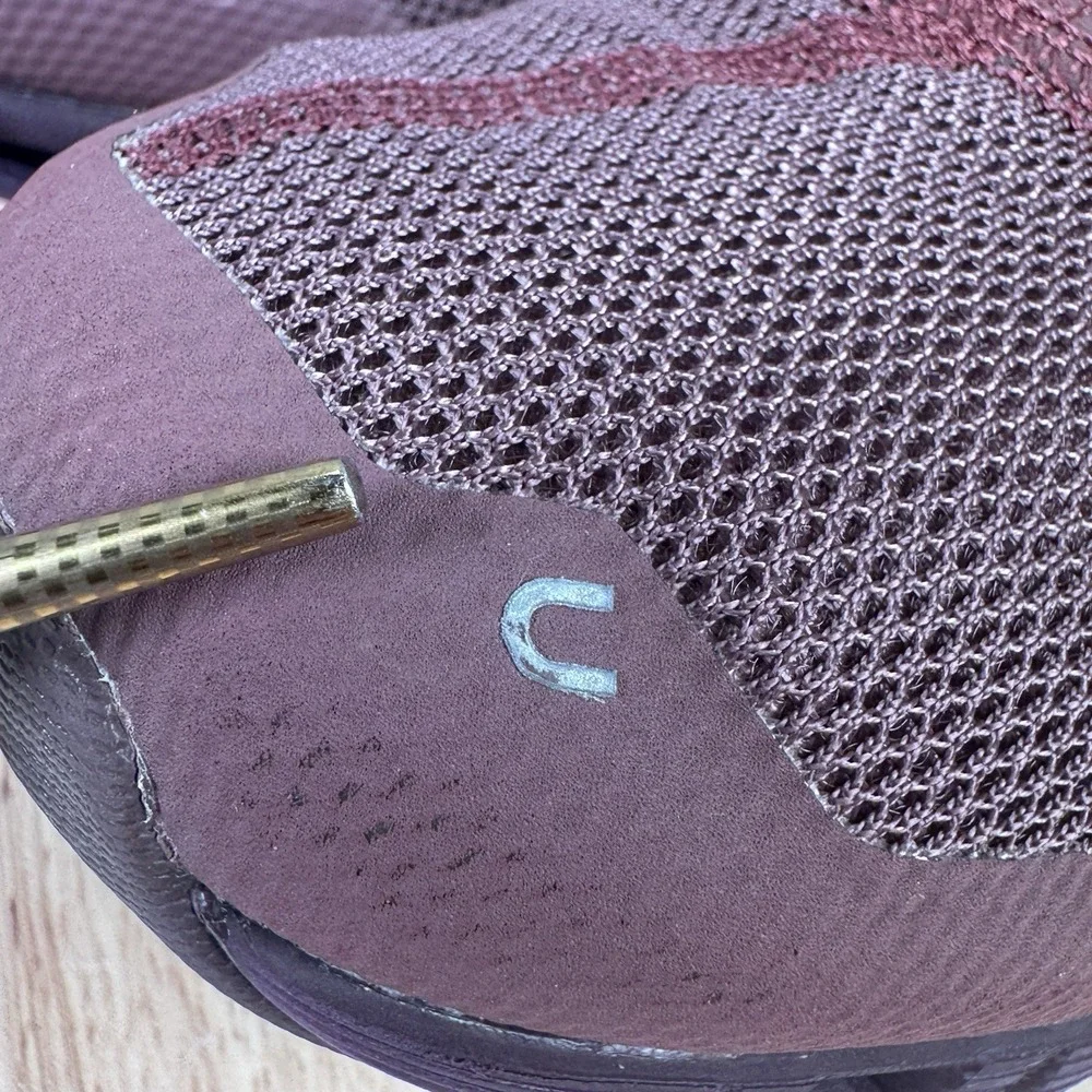 On Cloud 6 Womens 9 Mulberry Pebble Running Shoes Sneakers 3WF10060755